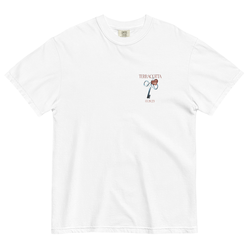 Terracotta T-Shirt - White